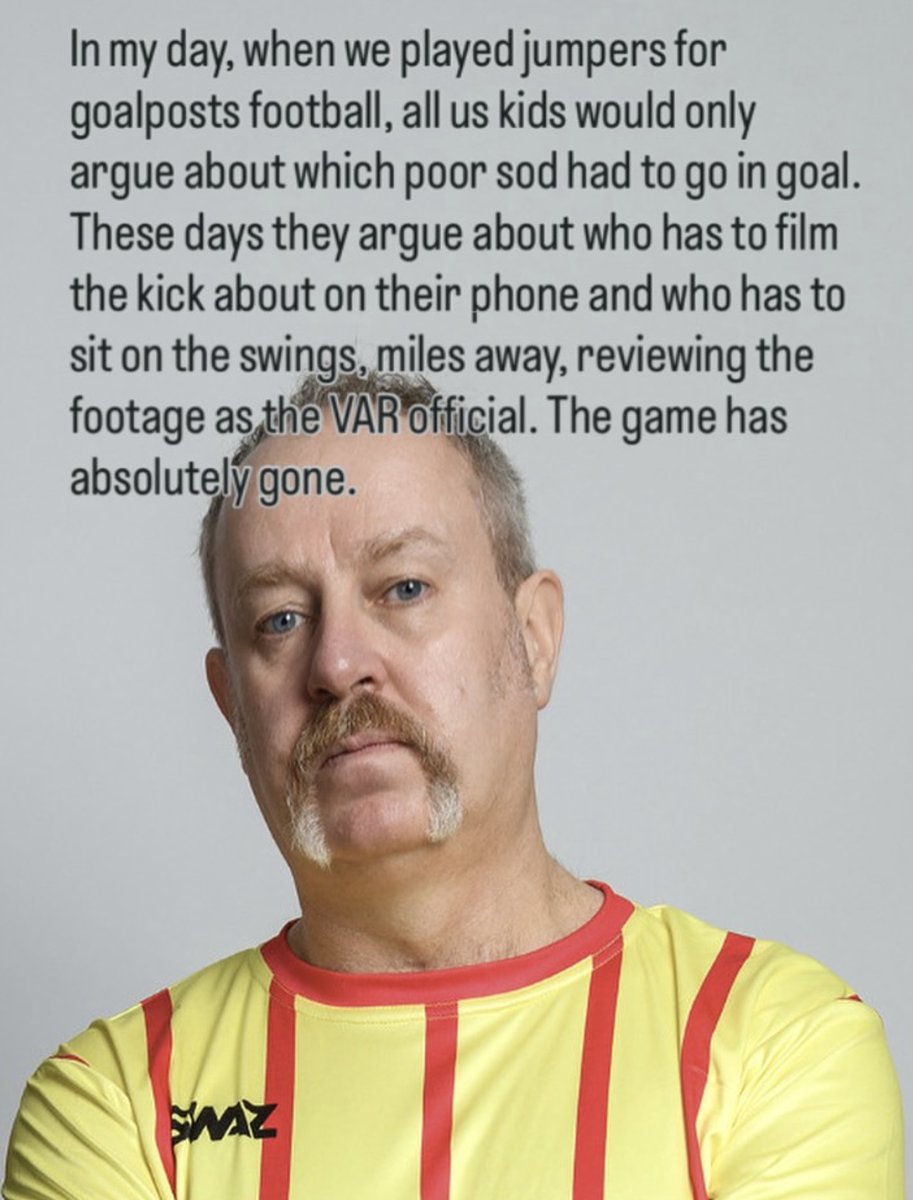 Fiveankles's tweet image. It weren&apos;t like this in my day. . .