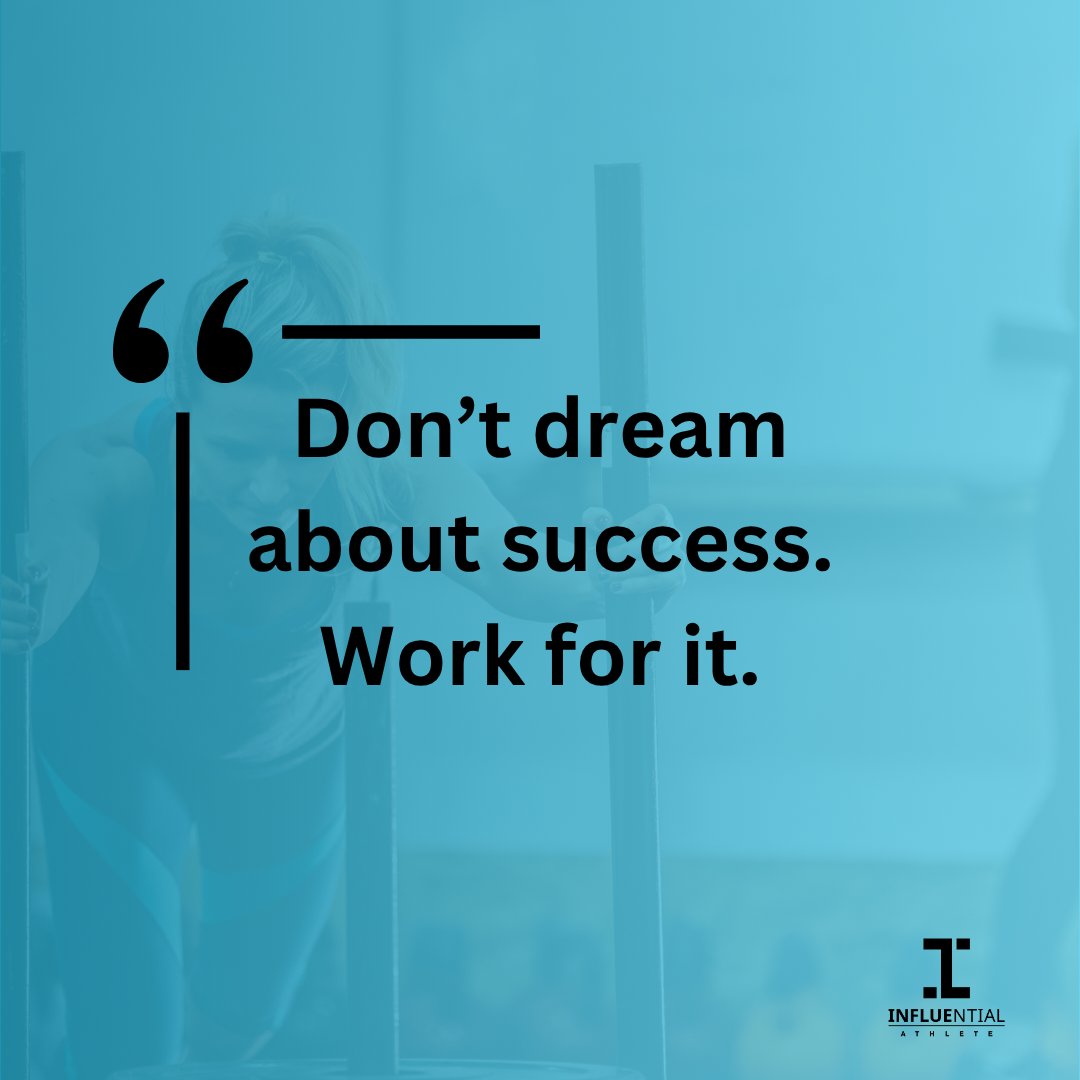 Go out there and get it.

It’s yours to lose.
