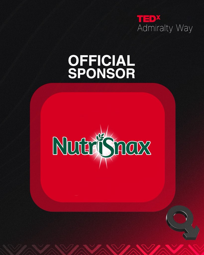 Just like the fresh ideas on our stage, NutriSnax stands for making healthier choices and stepping up to fresh challenges.

We’re excited to welcome <a href="/NutriSnax/">Nutri-Snax</a> as an official sponsor, with their support TEDx Admiralty Way will be charged with purpose. 

#TEDxAdmiraltyWay