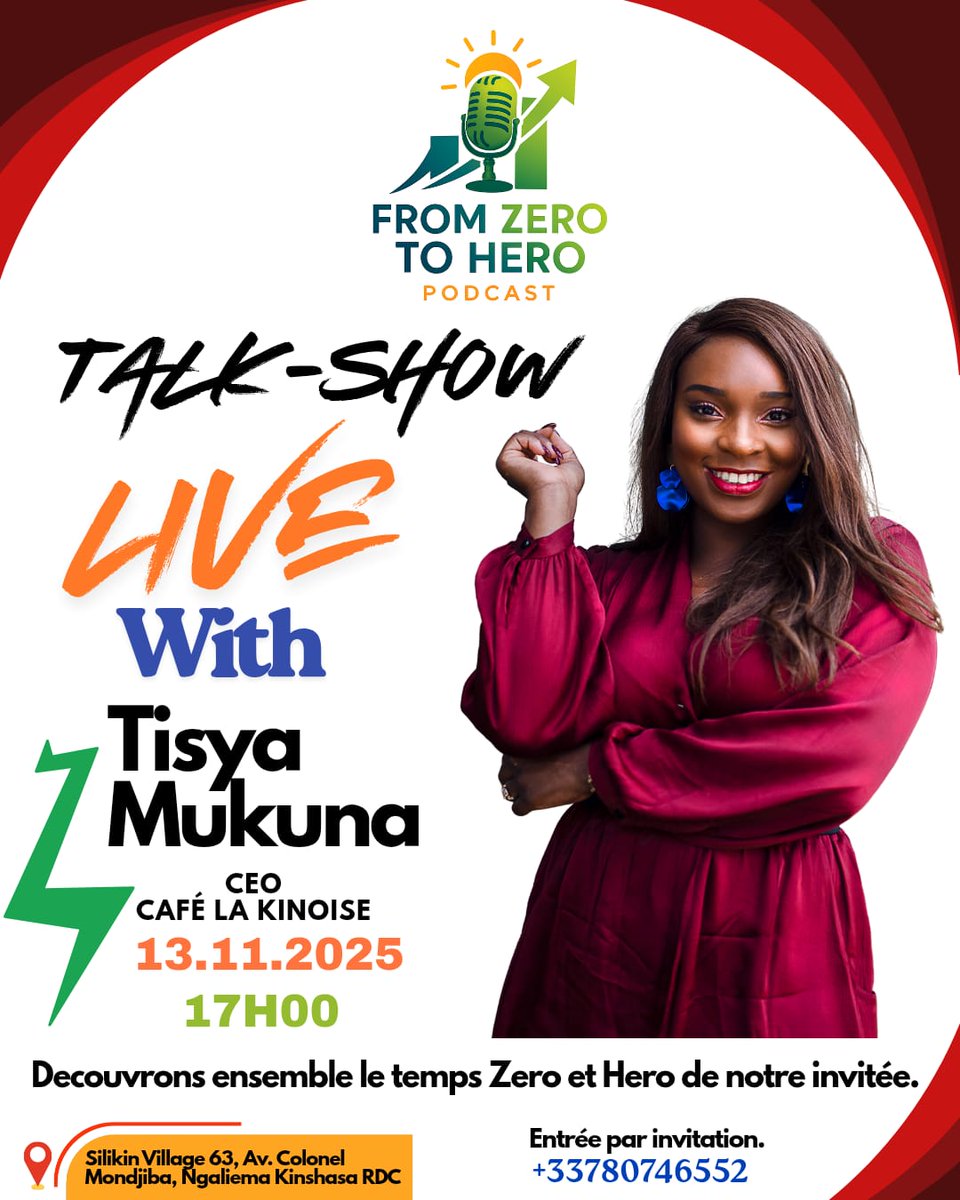 C'est déjà demain! Rdv à 17h à Silikin Village! La Kinoise offre le cocktail 🍸 🍕 après le talk show.
#networking #MeetGreetAndBye