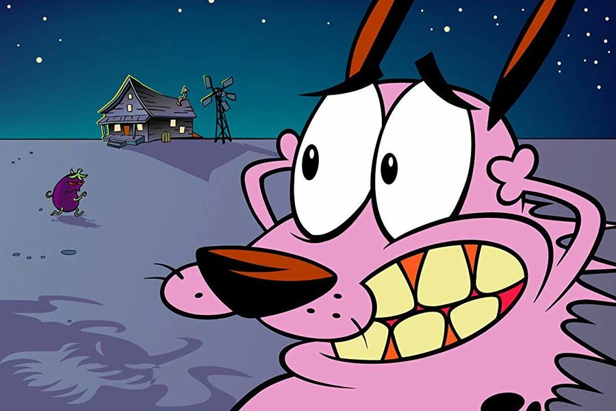 26 years ago today, Courage The Cowardly Dog premiered on Cartoon Network.