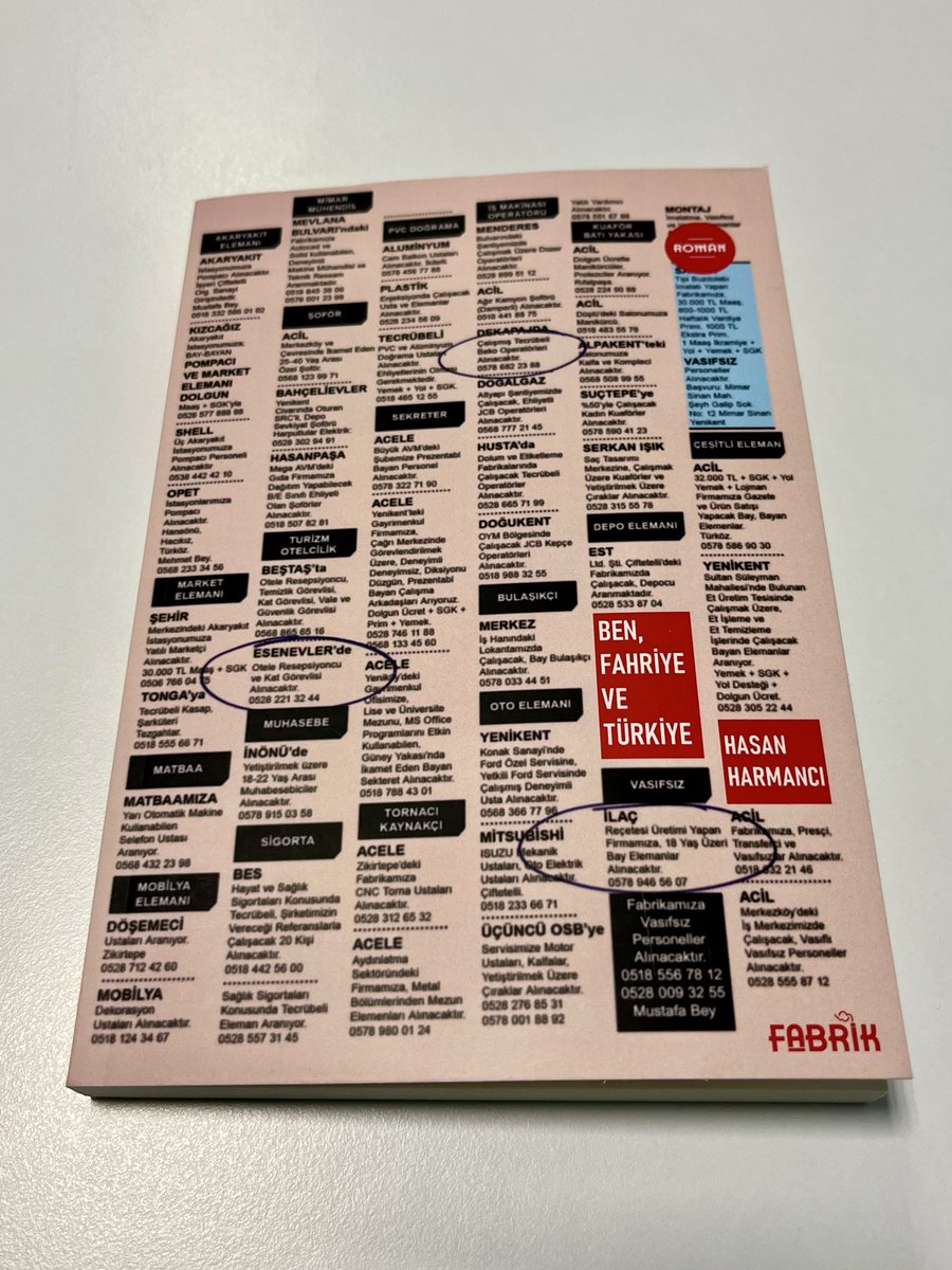 Hasan Harmancı hocanın yeni romanı “Ben, Fahriye ve Türkiye” çıktı. İlgiyle okuyacağız.