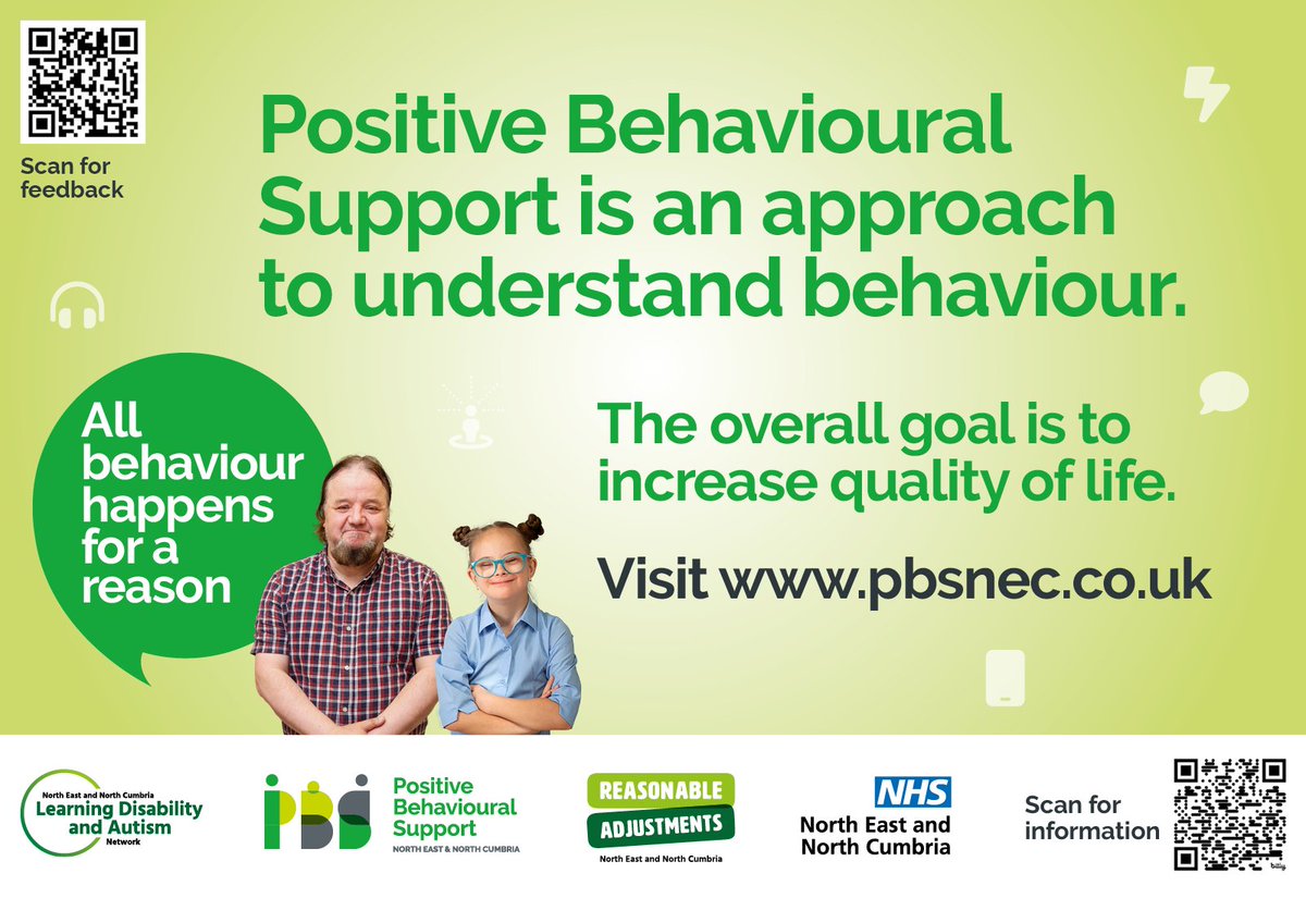 necldnetwork's tweet image. All Behaviour Happens for a Reason.

Positive Behavioural Support is an approach to understand behaviour.

More info at: pbsnec.co.uk