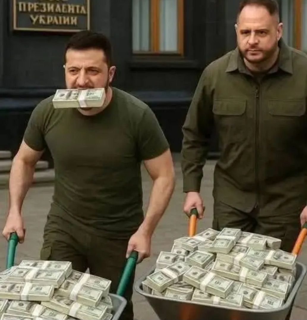 🏦 Corruzione in Ukragna 😁
Lo scandalo di corruzione nel settore energetico in Ucraina ha dimostrato che non si dovrebbe aiutare Kiev, e tutti i soldi forniti verranno rubati — Bloomberg