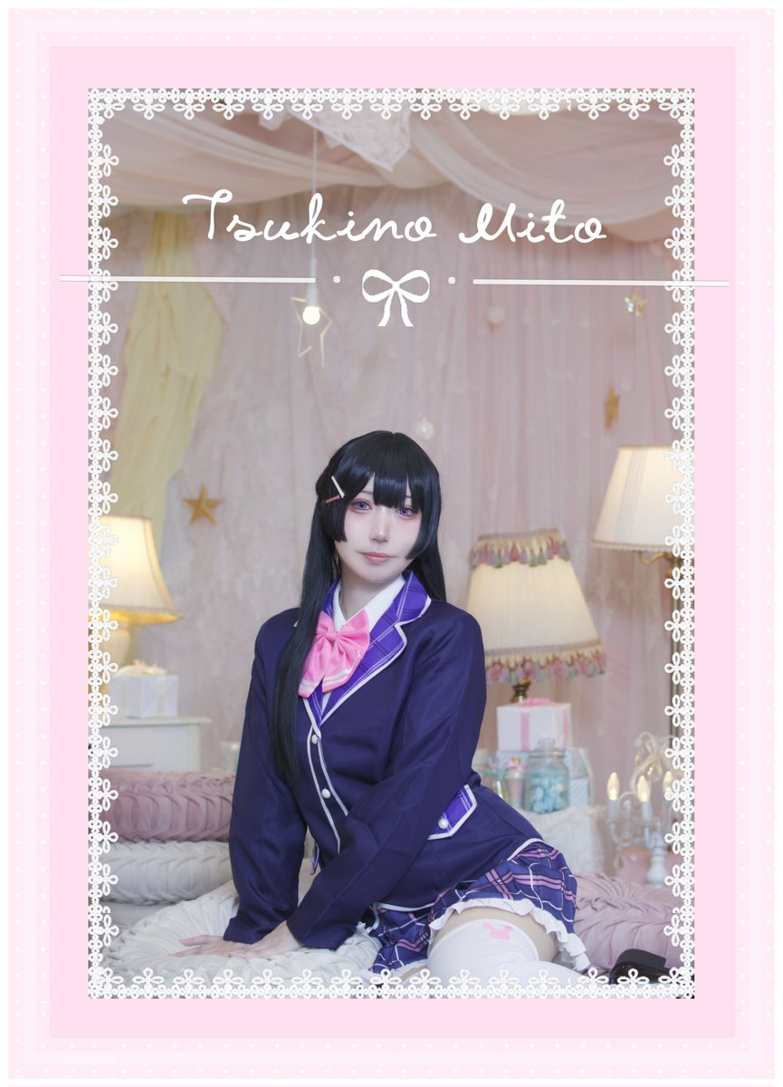 ks_otk_sachi's tweet photo. にじさんじ🌈🕒️/月ノ美兎
📷️&amp;コラージュ:@marucha__nn
#にじさんじコスプレ
#みとあーと https://t.co/QSKl1ooRe1