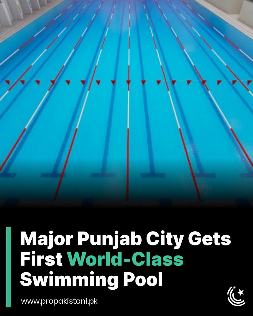 ProPakistaniPK's tweet image. Rawalpindi has achieved a major sports milestone with the inauguration of its first-ever international-standard swimming pool equipped with modern facilities. According to details, Punjab Minister

Read More:  propakistani.pk/2025/11/12/maj… 

#Punjab #SwimmingPool