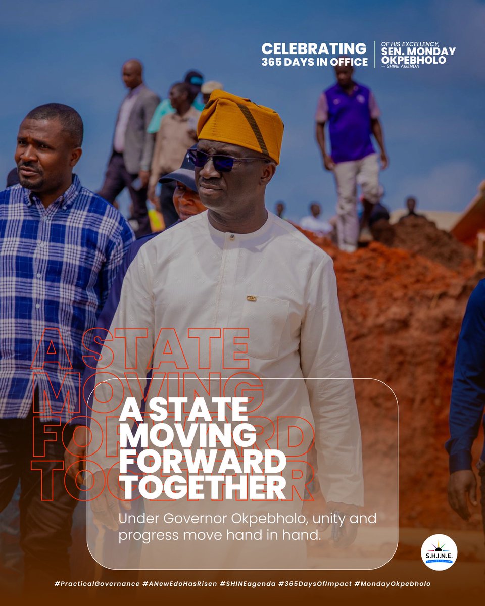 iam_ojoevans's tweet photo. Edo is shining 

@m_akpakomiza
@DennisIdahosa
#Okpebholo365Days
#MondayOkpebholo
#365DaysOfImpact
#PracticalGovrnance https://t.co/FuCpNaiOtb