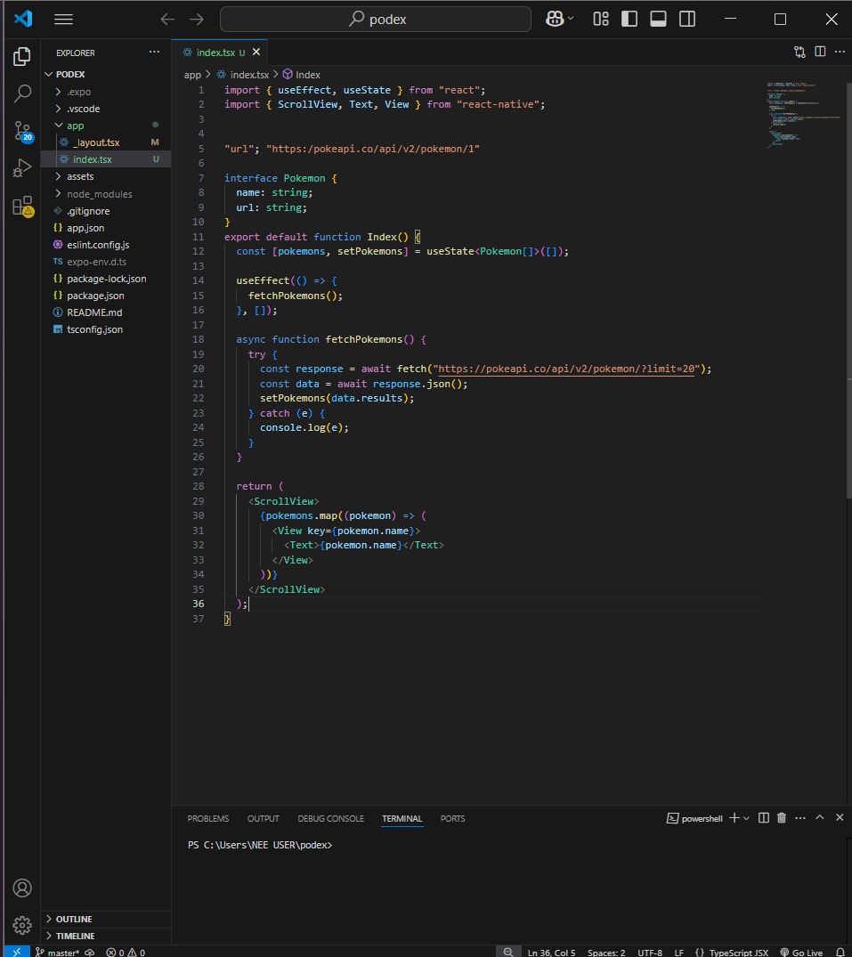 iSam_son's tweet photo. Started learning React Native with Expo and it’s beginning to click. 

Too early to compare it with Flutter, but I’m curious to see how this journey plays out. https://t.co/a8P5eQ8gTZ