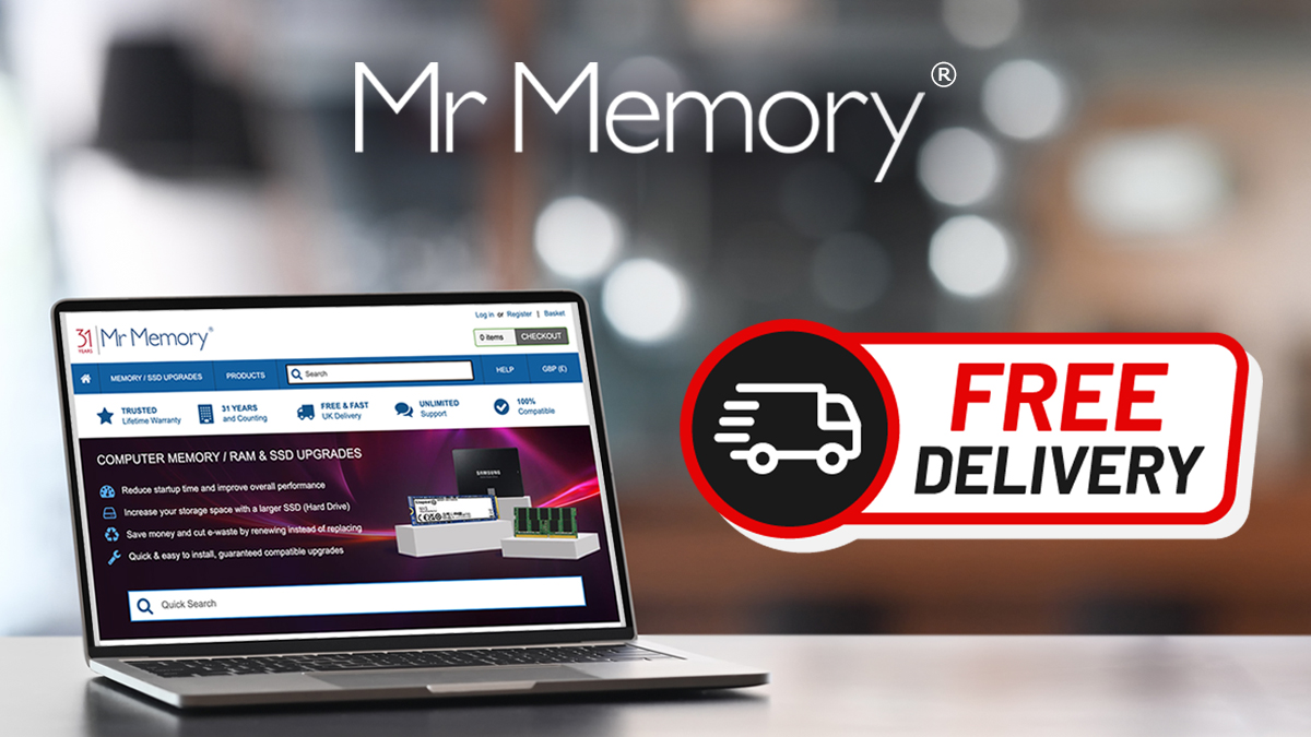 mrmemory_co_uk's tweet image. Upgrades made easy!
Enjoy FREE UK delivery on all orders from Mr Memory.
Fast shipping, trusted quality, and top performance — delivered straight to your door.
#FreeDelivery #MrMemory #RAMUpgrade #SSDUpgrade