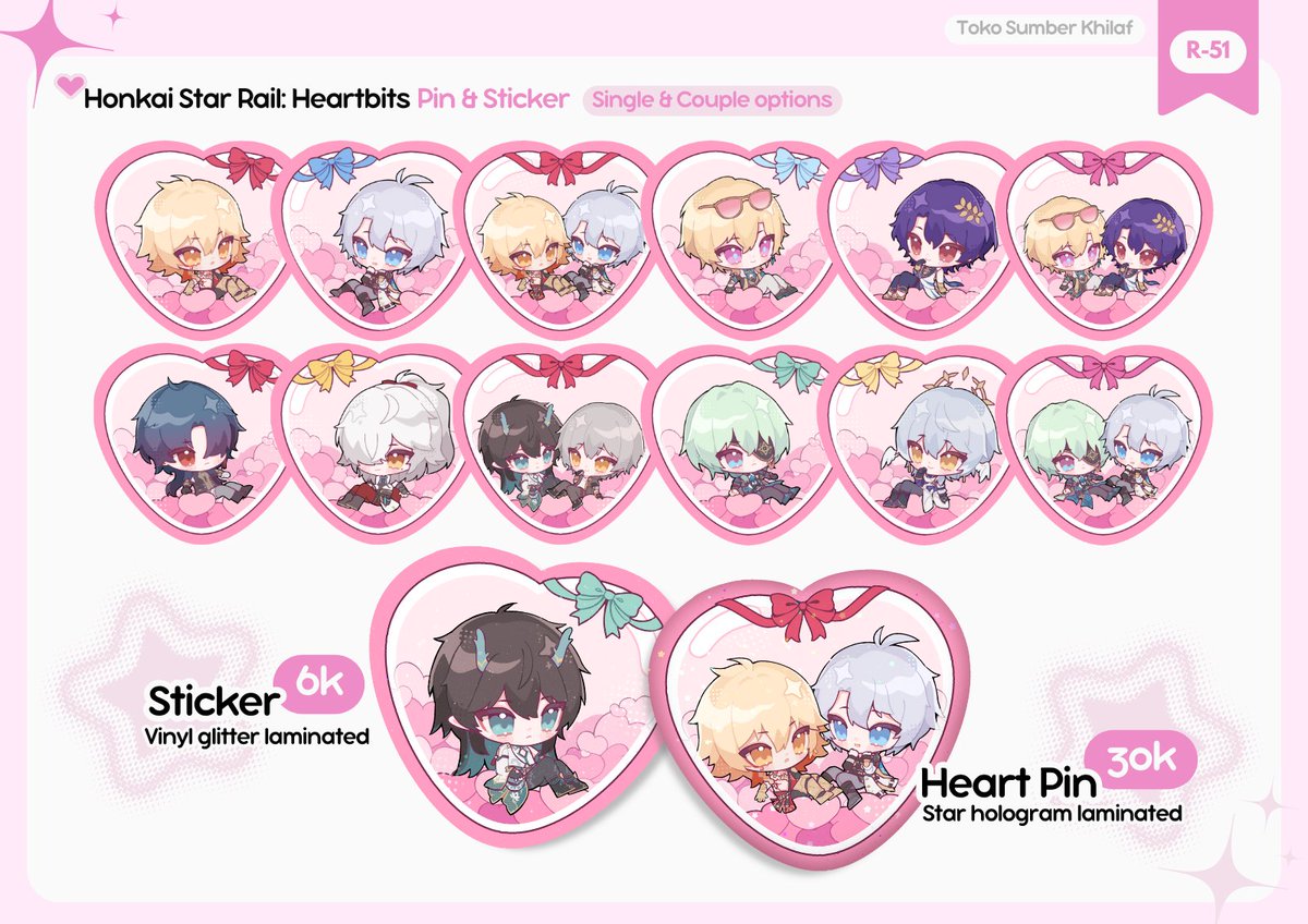 nobbuDECO's tweet image. [🔁+❤️ appreciated!]
Nobbu's #CF21 catalogue &amp;amp; 2nd Giveaway is here! 

🌸15-16 Nov '25 (both days)
🌸R-51 Toko Sumber Khilaf
🌸Honkai Star Rail &amp;amp; Alien Stage

GA rules on thread! ⬇️

#comifuro21 #cf21catalogue #comifuro21catalogue