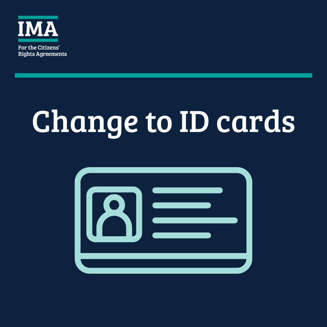 IMA_CitRights's tweet photo. The Home Office has said that non-ICAO compliant ID cards can be accepted as identification to enter the UK until announced otherwise.

What this means:
Non-ICAO cards = still accepted until further notice
ICAO-standard ID cards = accepted with no end date https://t.co/53xekCIP7t