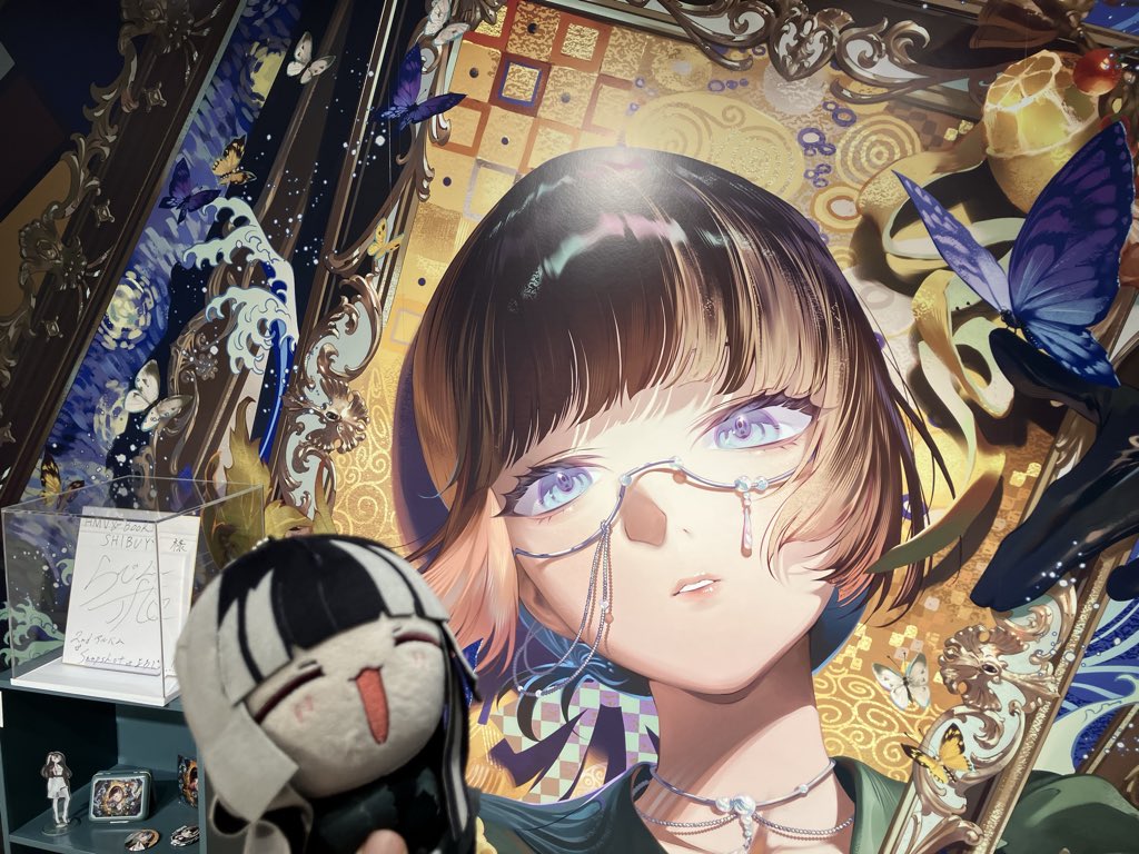 suzushina_yuri's tweet image. 全スポット制覇🏃
備前に続き2度目のらでんちゃん直筆メッセージ✨

#ReGLOSS渋谷さんぽ
#行ったよらでんちゃん