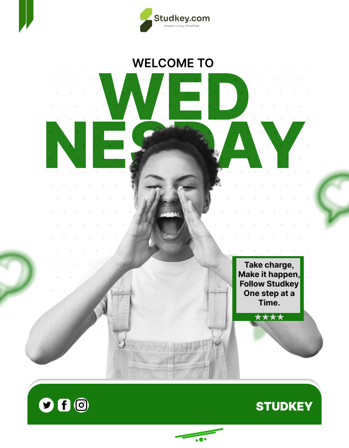 UseStudkey's tweet photo. Midweek check-in ! 

Take charge, stay focused 💪🏽. Studkey’s Pilot Phase is coming soon!

Join the waitlist now 👉 [https://t.co/To8kpp6Zmj]

#Studkey 
#HelloWednesday 
#StudentHousing 
#PilotPhase https://t.co/XvIFG8FaLB