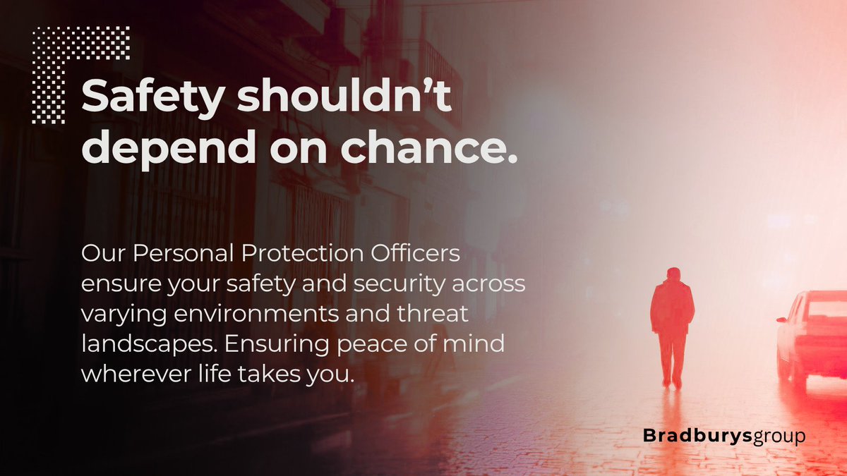 Whether we’re protecting individuals or co-ordinating complex detail deployments, Bradburys Group PPOs mitigate potential threats, ensuring the safety, privacy, and peace of mind, wherever you are. #VolatileWorld #GlobalProtection
