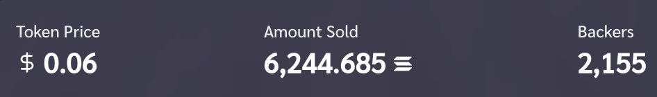 jradoff's tweet photo. and that's a wrap... over 6000 SOL raised from 2155 backers

come back to claim your tokens in 2 hours... or you can buy on exchanges at that time https://t.co/TYZbpfppjE