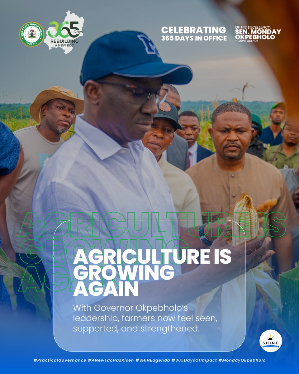 iam_ojoevans's tweet photo. Edo is shining 

@m_akpakomiza
@DennisIdahosa
#Okpebholo365Days
#MondayOkpebholo
#365DaysOfImpact
#PracticalGovrnance https://t.co/DYHoudEkKJ