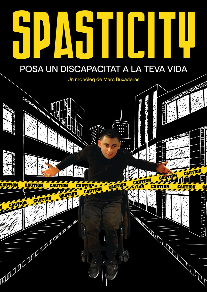 🟠 En el marc de la #Setmana de la #DiversitatFuncional d'#Esparreguera, no us perdeu el monòleg “Spasticity. Posa un discapacitat a la teva vida”

📆 Divendres 28 de novembre
🕗 20h
📍 Sala Petita <a href="/Teatre_LaPassio/">La Passió d'Esparreguera</a>
🎟️ entrades.esparreguera.cat

👉bit.ly/4qSbMgs