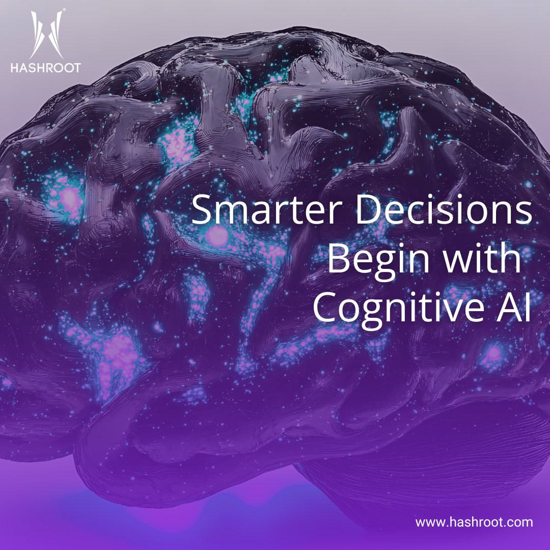 hashroot's tweet image. From data overload to data intelligence, the future belongs to businesses that think smart!

Explore how Cognitive AI empowers enterprises to make faster, sharper, and smarter decisions

Read our latest blog: shorturl.at/poVar

#CognitiveAI #AITransformation #HashRoot