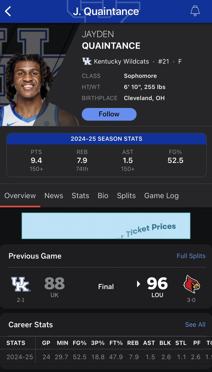 Kentucky fans think Mr. Triple Single is going to save their season