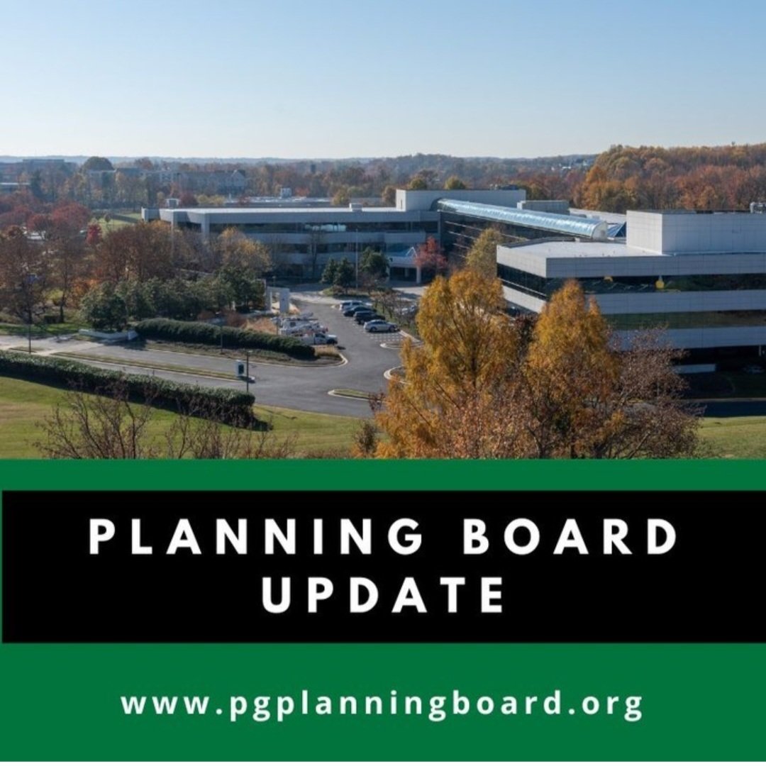 Planning Board Meeting Update

Due to lack of quorum, the M-NCPPC Prince George’s County Planning Board meeting scheduled for Thursday, November 13, 2025, is canceled.
