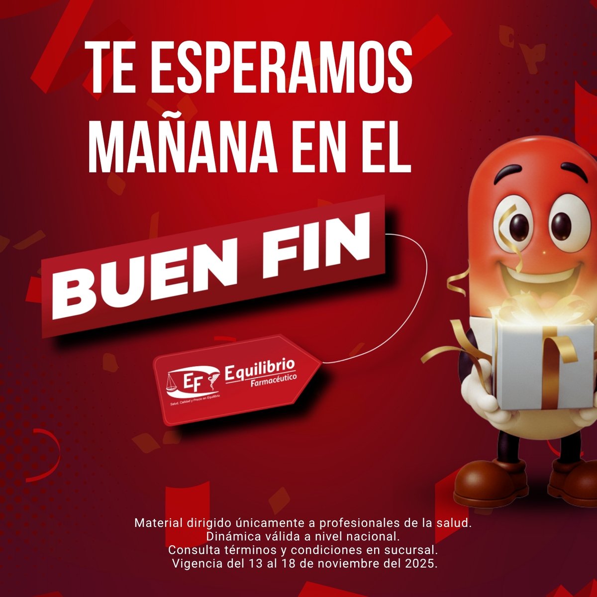 Te esperamos mañana en el #Buenfin2025 en nuestras más de 80 sucursales 😱🔥
#SoyEQF💙❤️