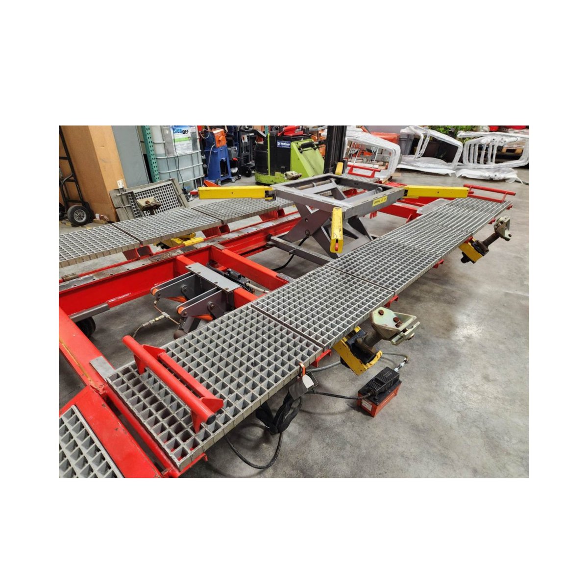 UsedAutoBody's tweet image. usedautobodyequipment.com/shop/p/usedgri… 

Used Griffon bench
$20,000.00
Griffon is a drive-on bench with a 2800 kg lifting system using a running desking plate. Dismantling the anchoring clamps and cross-members is not required while positioning the vehicle.