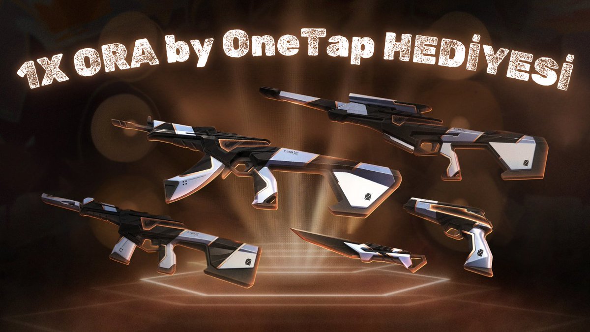 🎁 1x ORA by OneTap BUNDLE HEDİYESİ!

✅ Beni takip et!
❤️‍🔥 Bu tweet'e bir arkadaşını etiketle ve RT'le!