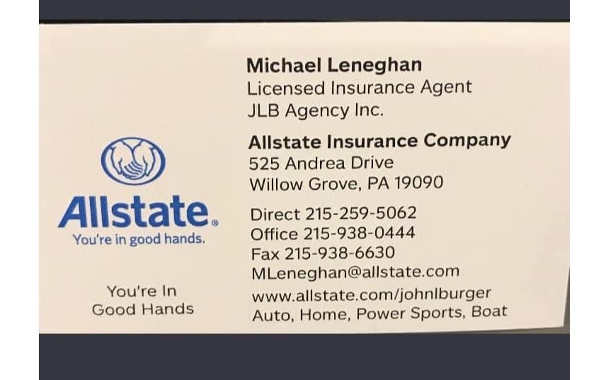 mikeleneghan's tweet photo. https://t.co/xJS7NL01I9.
Call for your free home , auto , renters insurance quote. 
Allstate - Jlb Agency.
Mike Leneghan
215-259-5062
mleneghan@allstate.com https://t.co/RrlIzS3Vvr