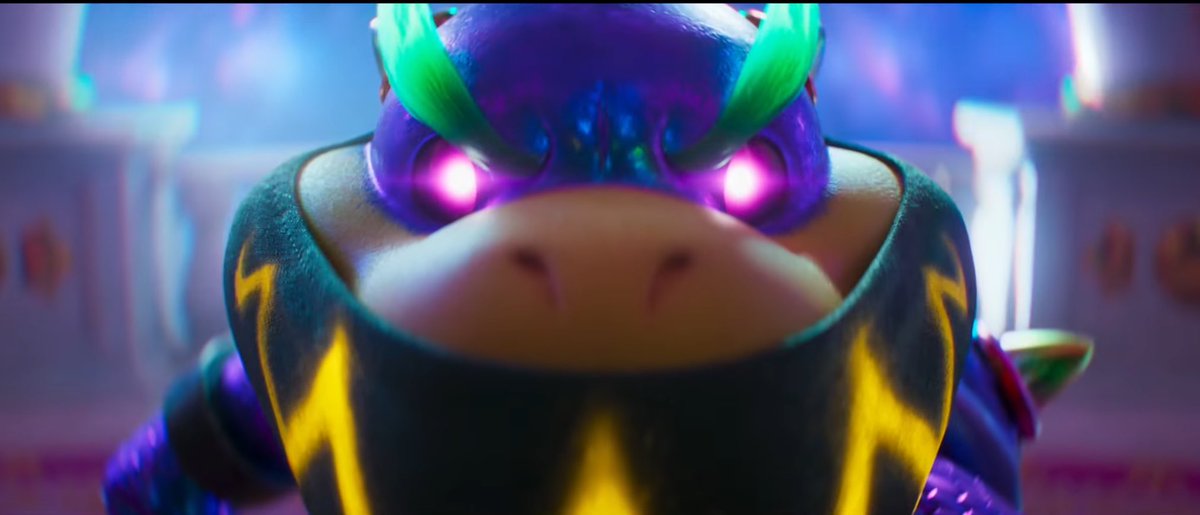 DynamoSuperX's tweet image. wonder flower bowser jr in the super mario galaxy movie is a choice I don&apos;t  mind.