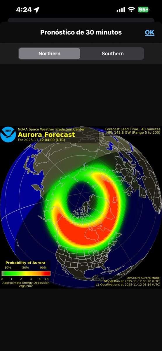jaumecusido's tweet photo. Aurora boreal a Sabadell aquesta matinada a les 4:51 , més aviat un SAR https://t.co/seoL6Fzl4l