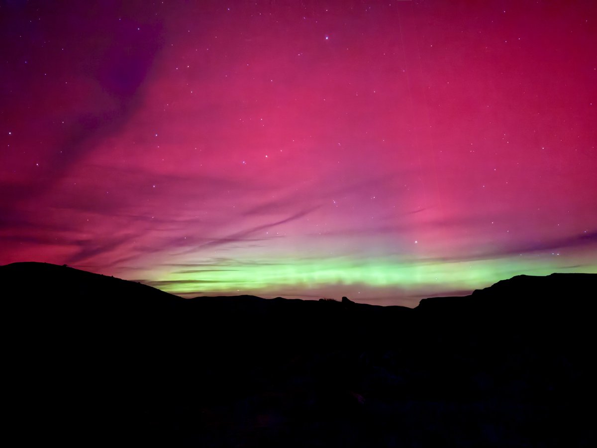 Happened to be in northern Arizona. Last place I ever would’ve thought I’d see the northern lights would be Arizona.