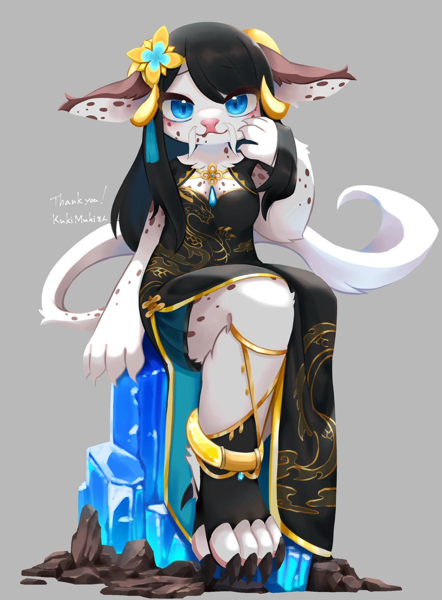 【キャラ絵skeb】
リクエストありがとうございます！🐉