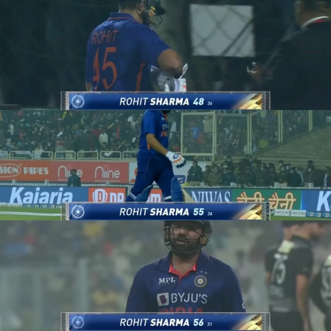 rohann__45's tweet photo. Rohit Sharma’s first series as full-time captain and he was named Player of the Series.🐐🔥 https://t.co/oISouaZdRN