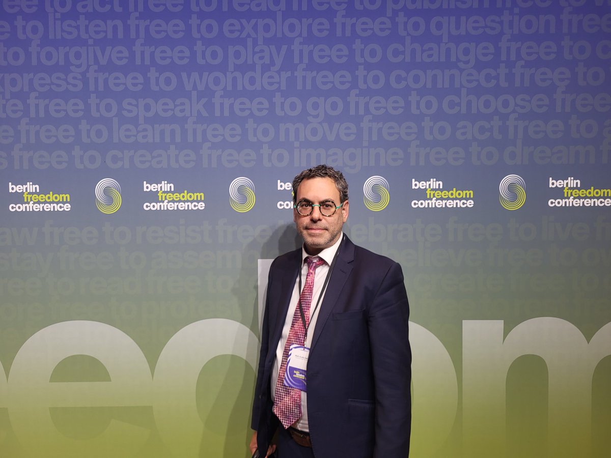 This week, I attended the opening conference of the first annual #BerlinFreedomWeek. An outstanding gathering to mark the fall of the Berlin Wall in 1989. Congratulations to <a href="/antjeschippmann/">Antje Schippmann</a> in getting this off the ground! 👏👏👏