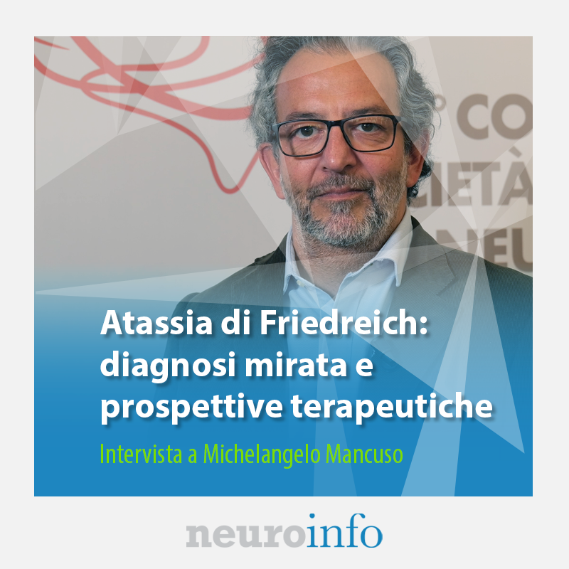 A #SIN2025, Michelangelo Mancuso ci ha parlato delle metodiche per la diagnosi differenziale delle atassie genetiche e delle prospettive terapeutiche nell'ambito dell'Atassia di Friedreich.

Guarda l'intervista: bit.ly/3LG25Sa