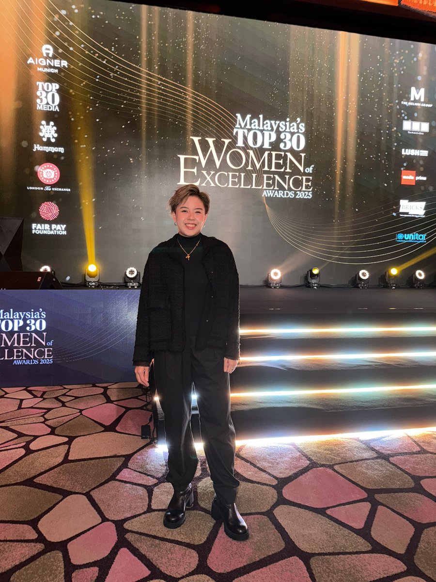 Malaysia’s Top 30 Women Excellence Sport Icon award. Thank you to everyone who has been part of this journey.