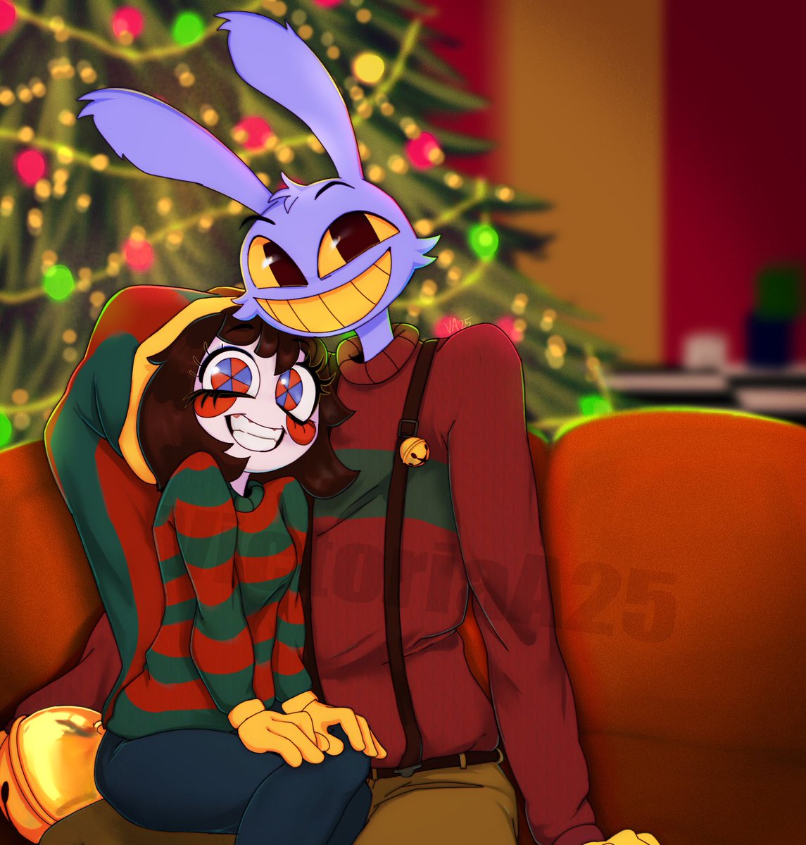CohoYotee's tweet photo. It's Holly jolly funny Bunny https://t.co/ljzXePnqwP