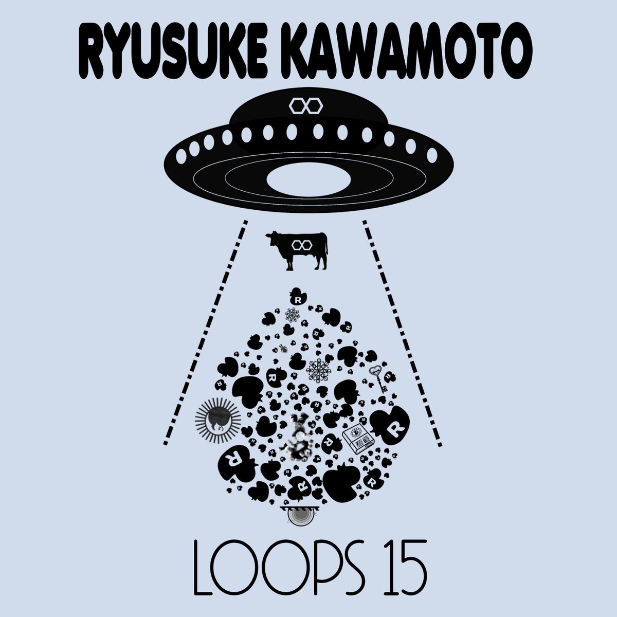 RYU59's tweet image. 新音源LOOPS 15とLOOPS &quot;abduck&quot; long sleeve T-shirt の通販開始しました！

ryskkwmt.thebase.in

最新音源LOOPS 15収録の一曲目はM▼UCHU。
浮遊感あるインスト曲です。

#ryusukekawamoto #loops