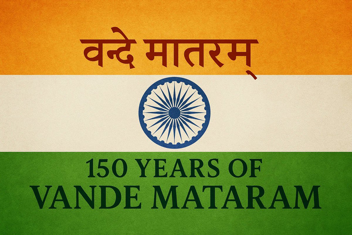 cipmcgkp's tweet photo. #vandematram
#150thyear https://t.co/CCsNguhuWn