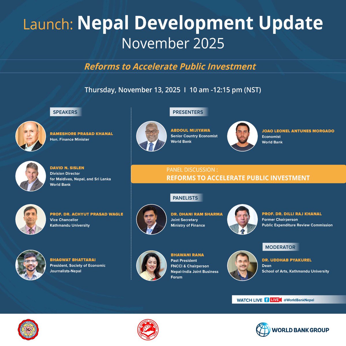 Lunch: Nepal Development Update