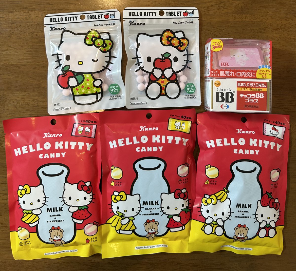 キティ フルーツバージョン 3種類 キティ フルーツバージョン 3種類