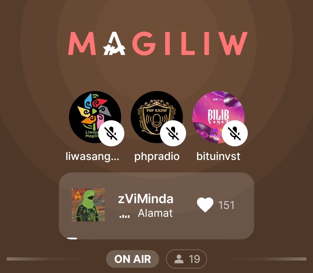 LiwasangMagiliw's tweet image. We are on-air! Kasama natin ang @PHPRadio_ at @BILIB_VST 🤎

LVM MV RELEASE 
#ALAMATLuzViMinda 
#ALAMATDestino #ALAMAT