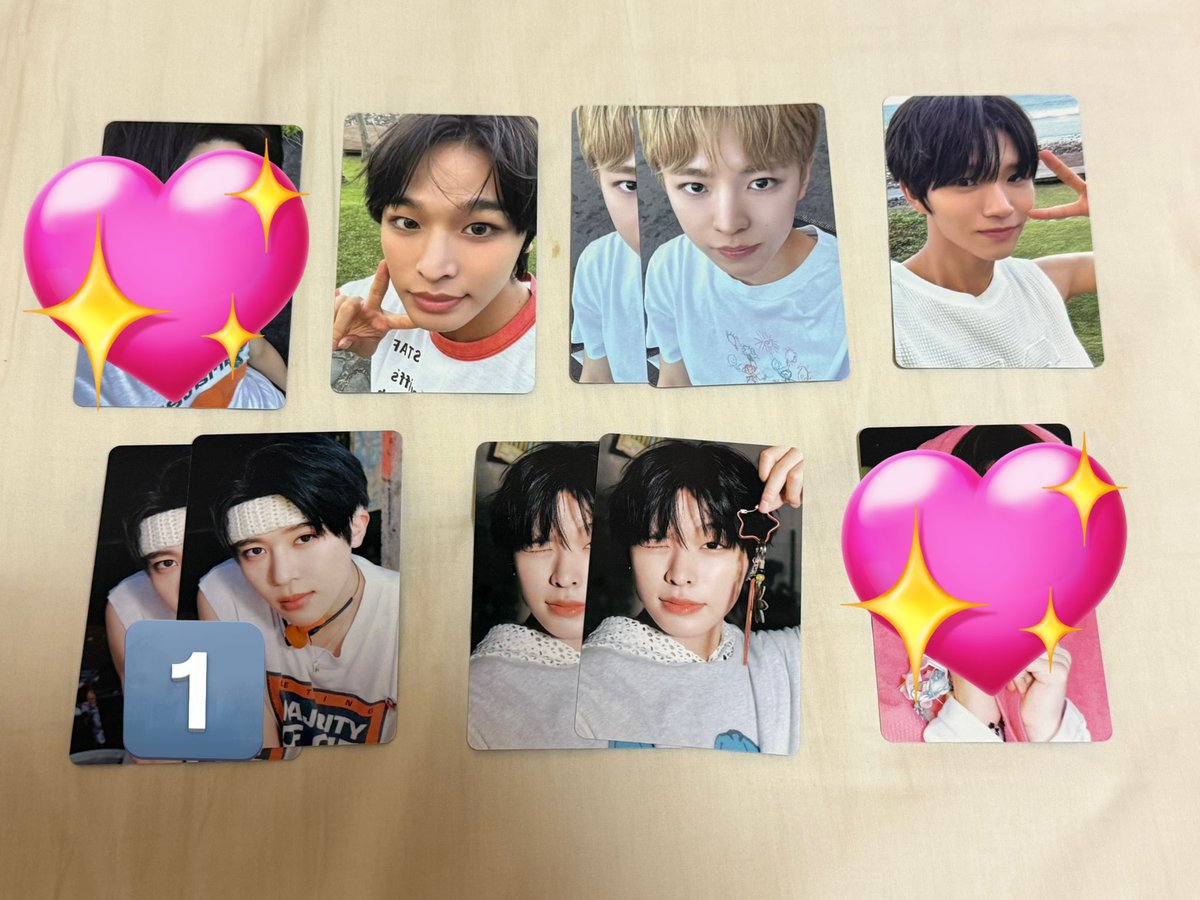 ___moontokki22's tweet photo. @0 NCTWISH NCT WISH ウィシ
FIND YOUR COLOR POP UP MD トレカ 交換

【譲】シオン　リク　ユウシ　ジェヒ

【求】リョウ(3.4枚目💖のもの)

郵送での交換希望です💌条件の合う方いらっしゃいましたら、リプライお待ちしております。 https://t.co/1grUOQlJei