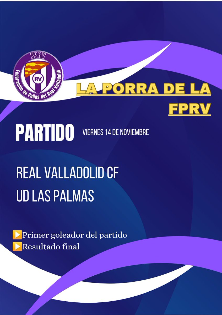 Federación de Peñas del Real Valladolid tweet media