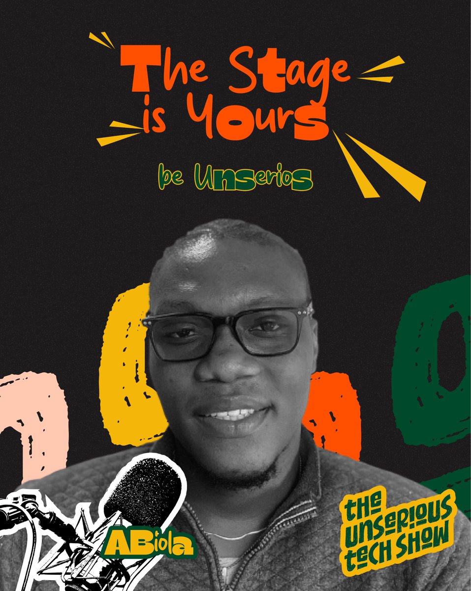 Announcing <a href="/aduragbemi_aa/">STAAR ✨</a>, the king of dad jokes, who wasn't joking during the conversation at all

Catch him this Friday on our pilot episode here; youtube.com/watch?v=O2QwEb…