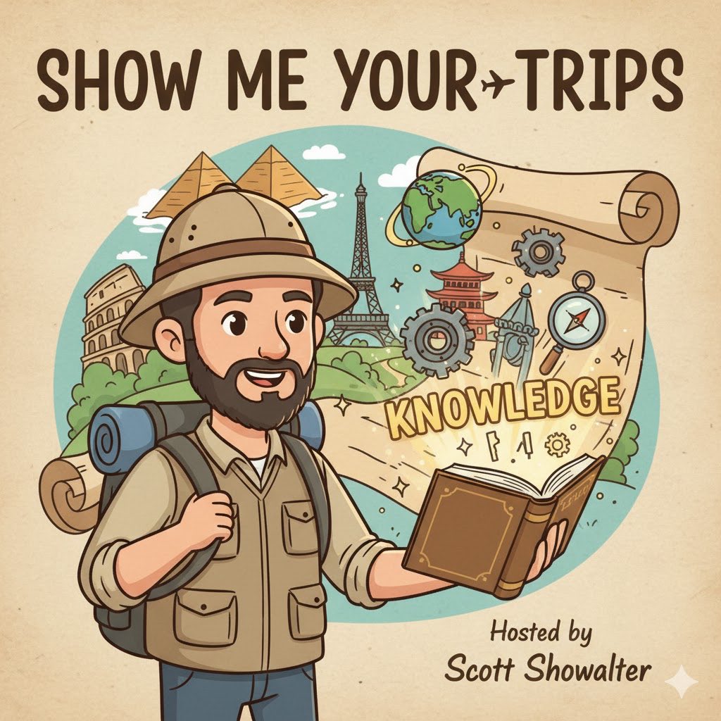 showmeyourtrips's tweet photo. Stop being a tourist and start traveling smarter! 🧠🌍 Today, Scott reveals the best travel habits for gaining real local Knowledge. Hint: It involves bartenders and ignoring the guidebook! @unfpod @PodNationPods @Pcast_ol #FYP 

https://t.co/NelCvhOHMm https://t.co/UgYKWBhDYA