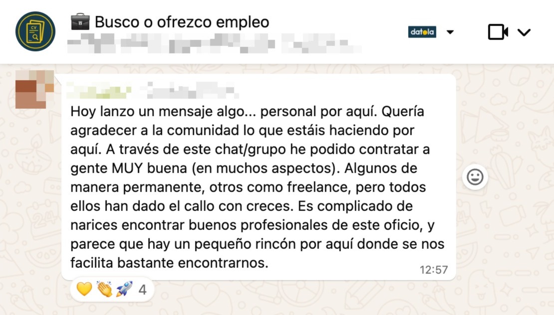 Los miércoles así son menos miércoles 🥰

Gracias de corazón por este chute de energía y por ayudarnos, entre todos, a construir este espacio donde todo esto es posible 💛