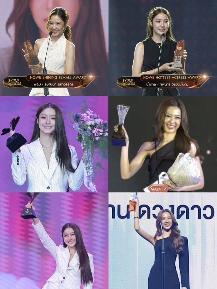You keep shining and you are so loved our Princesses As always The most beautiful Award Winners and All deserved 🤍❤️‍🩹🫂

NAMTANFILM STARLIGHT HOWEAWARDS #HOWEAWARDS2025xNamtanFilm