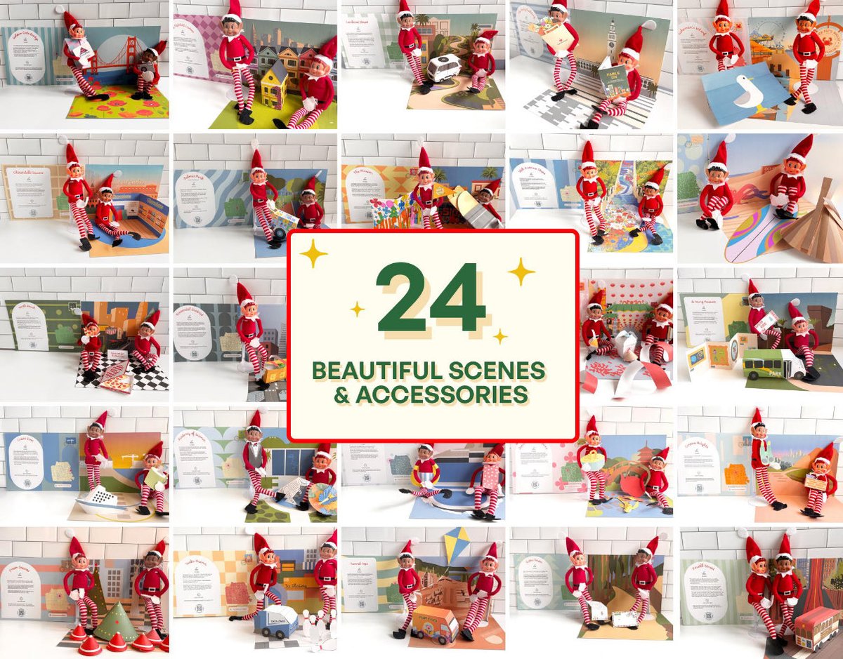 cherlynsf's tweet photo. Haven’t been back on here for a minute! I just recently launched a new venture with my friend Robin called Fableon https://t.co/cV85TMY87F - making creating elf on the shelf scenes easy, educational, and fun! https://t.co/OtTMeblPU3
