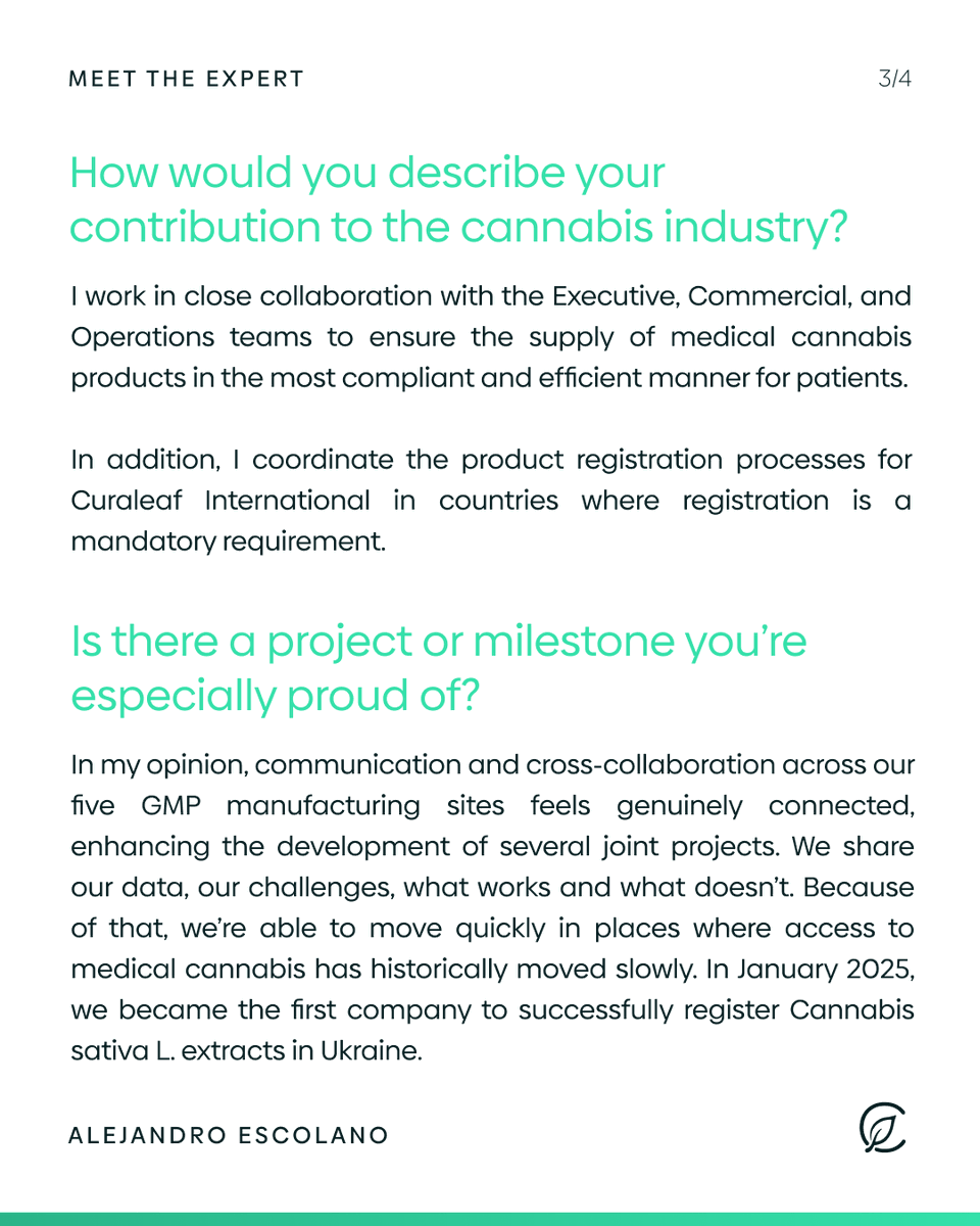 Curaleaf International tweet media